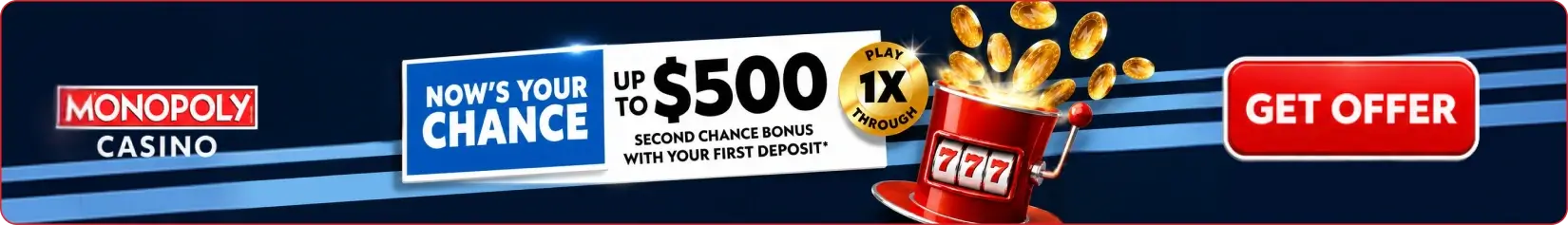 Casino offer banner