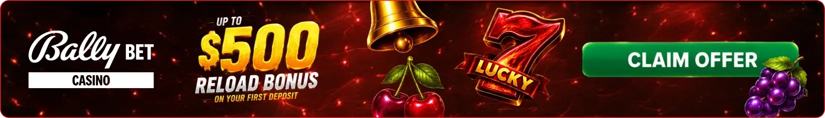 Bally Casino reload bonus