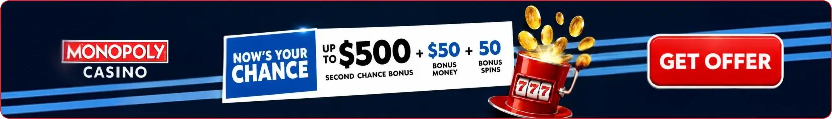 Casino offer banner